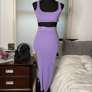 Laurasboutique Lavender two piece set